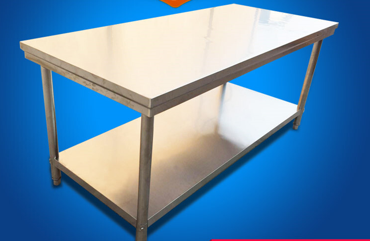 不锈钢双层平板工作台_永发