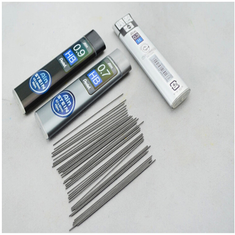 派通铅笔芯 0.7mm hb 混色_派通(pentel)